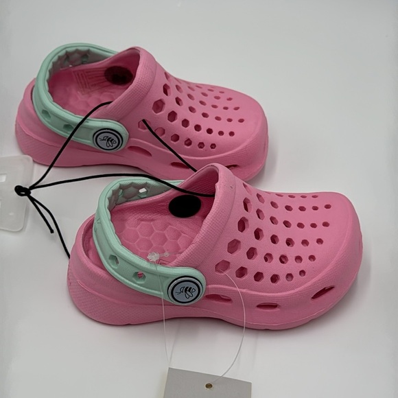 NWT Joybees Kids’ Active Clog - Soft Pink / Mint, Size 4/5 - Picture 5 of 8